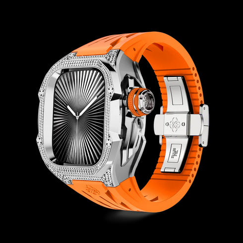 Apple Watch Case / RSTIII49 - Sunset Orange Moissanite